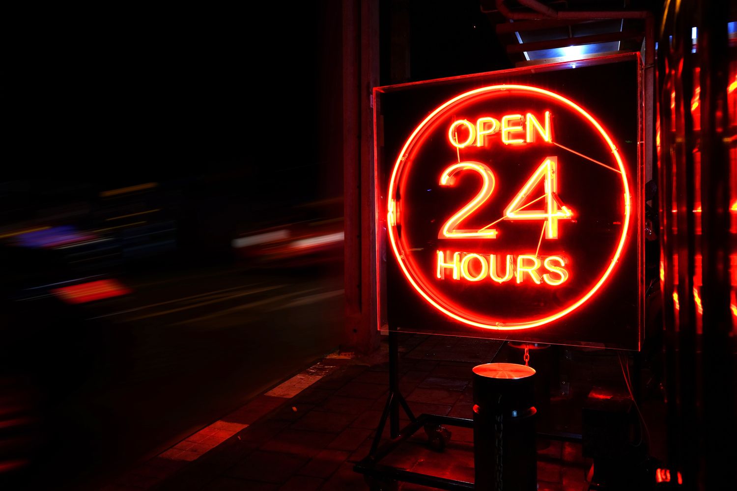 Open 24/7