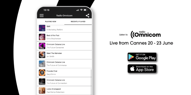 Listen to Radio Omnicom – Live from Cannes